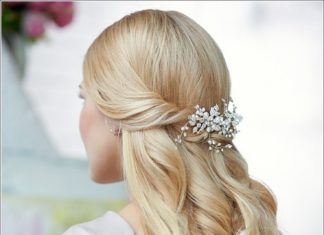 Wedding Hair With Flowers & jewels : Prom hair…