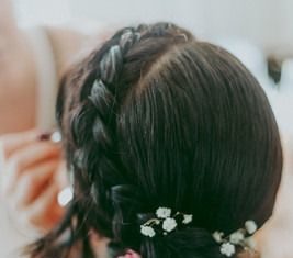 Wedding Hair With Flowers & jewels : Romantic Sydney Golf Club Wedding, Wedding Real Weddings Gallery by WeddingWire …