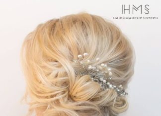 Wedding Hair With Flowers & jewels : silver hair comb…