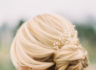 Wedding Hair With Flowers & jewels : Spring garden editorial | Photo by Jessica Welshans Photography | Read more – ww…