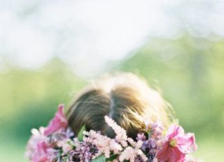 Wedding Hair With Flowers & jewels : this flower crown is stunning Photography by Ryan Ray Photography / ryanrayphoto…