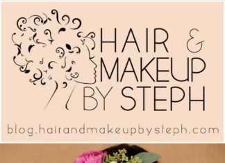 Wedding Hair With Flowers & jewels : Tips for wearing fresh flowers in your hair for your wedding….