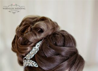 Wedding Hair With Flowers & jewels : Top 25 Stylish Bridal Wedding Hairstyles for Long Hair