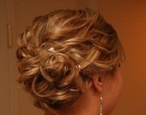 Wedding Hair With Flowers & jewels : updo…