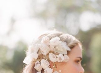 Wedding Hair With Flowers & jewels : Velos de novia de Rosa Clara | Vestidos de Novia