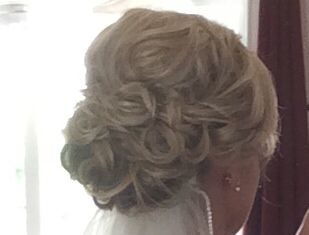 Wedding Hair With Flowers & jewels : Wedding hair updo with veil…