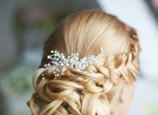 Wedding Hair With Flowers & jewels : Wedding Hairstyle…