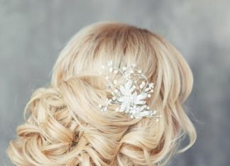 Wedding Hair With Flowers & jewels : Wedding Hairstyles for a Gorgeous Wavy Look – MODwedding…