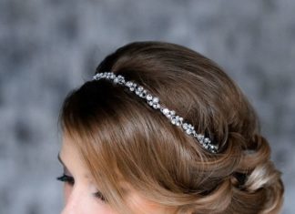 Wedding Hair With Flowers & jewels : Wedding Hairstyles with Pure Elegance – MODwedding…