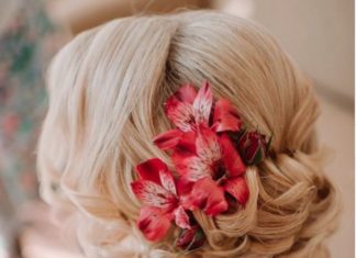 Wedding Hair With Flowers & jewels : Wielki katalog fryzur ślubnych. Wybierz elegancję i styl tego wyjątkowego dni…