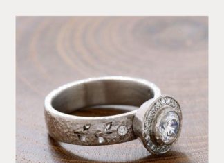 Engagement Rings & Wedding Rings : Stunning, Handcrafted Yasuko Azuma Engagement Rings ~ Half Carat Center Stone Le…