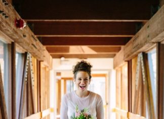 Trendy Wedding Dresses : Super Chic Same Sex Wedding | Jenna Bascom Photography | This Modern Love Events…