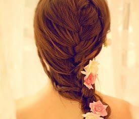 Wedding Hair With Flowers & jewels : (:…
