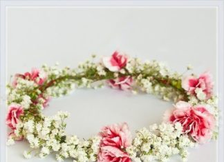 Wedding Hair With Flowers & jewels : coroa de flores…