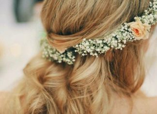 Wedding Hair With Flowers & jewels : flower crown…