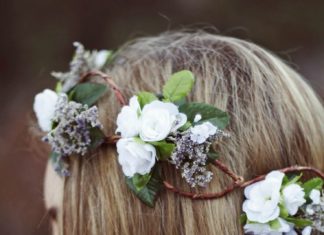 Wedding Hair With Flowers & jewels : ….