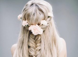 Wedding Hair With Flowers & jewels : NEW HAIRSTYLE INSPO by luxyhair #beauty…
