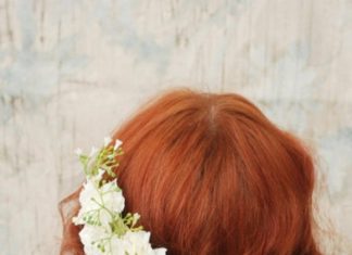 Wedding Hair With Flowers & jewels : bridal hair…