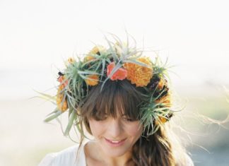 Wedding Hair With Flowers & jewels : …