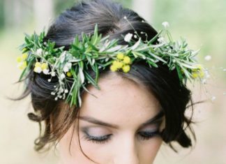 Wedding Hair With Flowers & jewels : …
