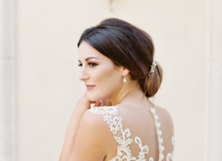 Beautiful Brand Wedding Dresses : A dress that most definitely impressed her guests! www.stylemepretty… Photogra…