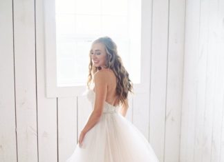 Beautiful Brand Wedding Dresses : Aline ballgown! www.stylemepretty… Photography: Jessica Gold – www.jessicagold…