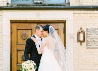Beautiful Brand Wedding Dresses : Aline lace wedding dress: www.stylemepretty… Photography: Ben Q – benqphotogra…