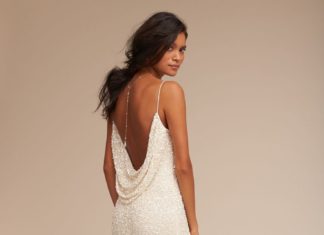 Beautiful Brand Wedding Dresses : Beaded and backless wedding dress, I don’t think it can get much better than tha…