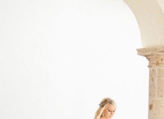 Beautiful Brand Wedding Dresses : Beautiful bride in an Eli by Flora wedding dress: Photography : Kellie Kano Read…