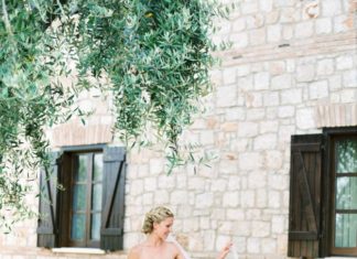 Beautiful Brand Wedding Dresses : Bride in a Karen Willis Holmes wedding dress: www.stylemepretty… Photography: …