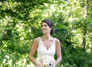 Beautiful Brand Wedding Dresses : Bride in Kenneth Pool wedding dress: Wedding Dress: KENNETH POOL – kennethpool.c…