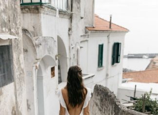 Beautiful Brand Wedding Dresses : Chic scoop back wedding dress: www.stylemepretty……