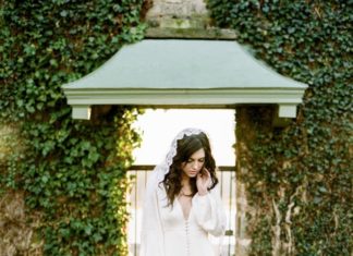 Beautiful Brand Wedding Dresses : Chic Temperly London wedding dress: www.stylemepretty… Photography: Lisa Blume…