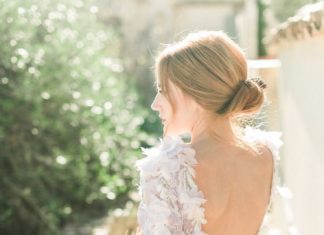 Beautiful Brand Wedding Dresses : Elegant deep backless wedding dress: Photography : Adrian Wood Photography Read …