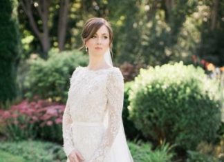 Beautiful Brand Wedding Dresses : Elegant Elie Saab wedding dress that is pure perfection: www.stylemepretty… Ph…