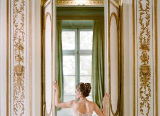 Beautiful Brand Wedding Dresses : Elegant lace strapless Inbal Dror wedding gown: Photography: Rebecca Yale Photog…