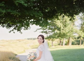 Beautiful Brand Wedding Dresses : Gorgeous A-line Carolina Herrera wedding dress: www.stylemepretty… Photography…