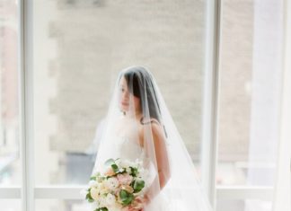 Beautiful Brand Wedding Dresses : Gorgeous lace Monique Lhuillier wedding dress: Floral Design: DESIGNS BY AHN – w…