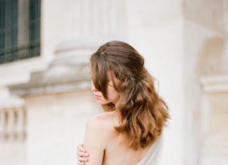 Beautiful Brand Wedding Dresses : Grey Marchesa wedding dress: www.stylemepretty… Photography: Art De Vie -arted…