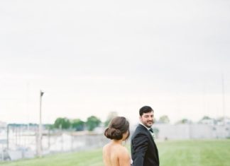 Beautiful Brand Wedding Dresses : Printed wedding gown that exceeds all expectations: www.stylemepretty… Photogr…