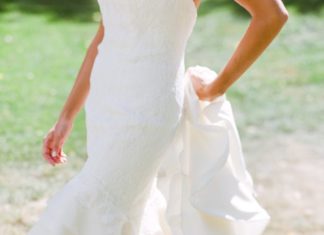 Beautiful Brand Wedding Dresses : Ruffled wedding gown: www.stylemepretty… Photography: Connie Whitlock – connie…