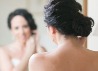 Beautiful Brand Wedding Dresses : Strapless lace Justin Alexander wedding dress: Photography : Amy Rizzuto Photogr…