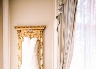 Beautiful Brand Wedding Dresses : Strapless lace trumpet wedding dress: www.stylemepretty… Photography: Kay Engl…