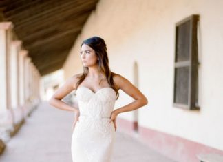 Beautiful Brand Wedding Dresses : Strapless long train wedding dress: www.stylemepretty… Photography: Jose Villa…