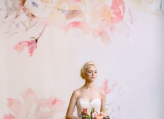 Beautiful Brand Wedding Dresses : Stunning strapless A-line wedding dress: www.stylemepretty… Photography: Rebec…