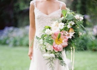 Beautiful Brand Wedding Dresses : The most perfect gown for a Private Estate wedding: Al Fresco Garden Wedding in …
