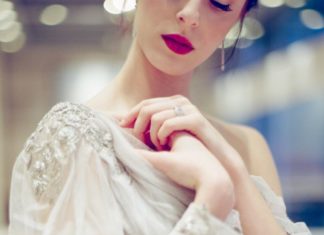 Beautiful Brand Wedding Dresses : Vintage-esque Tara LaTour wedding dress: www.stylemepretty… Photography: Kayla…