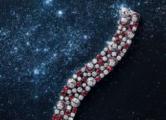 Best Diamond Bracelets : GRAFF bracelet with 300 rubies and diamonds set by hand by Graff’s Master Craf…