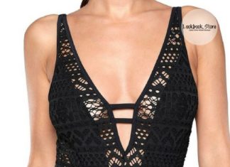 Best Swimwear 2017/2018 : Swimwear // Uncover your classy and sexy beach style as you wear this black lace…