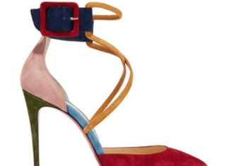 Best Women’s High Heels : Christian Louboutin | Suzanna 100 color-block suede pumps…